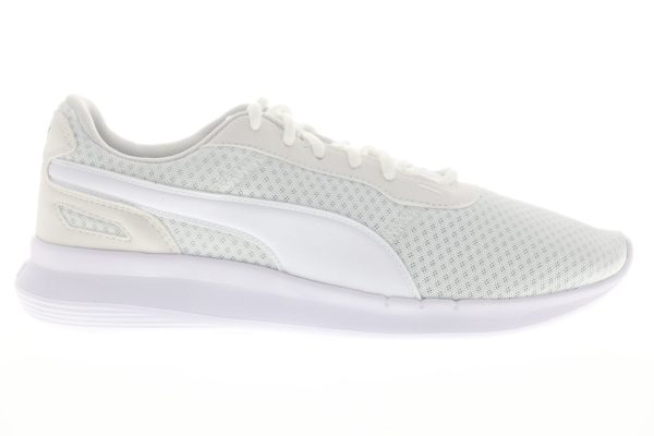 Puma ST Activate 36912202 Mens White Mesh Low Top Lifestyle Sneakers Shoes For Discount