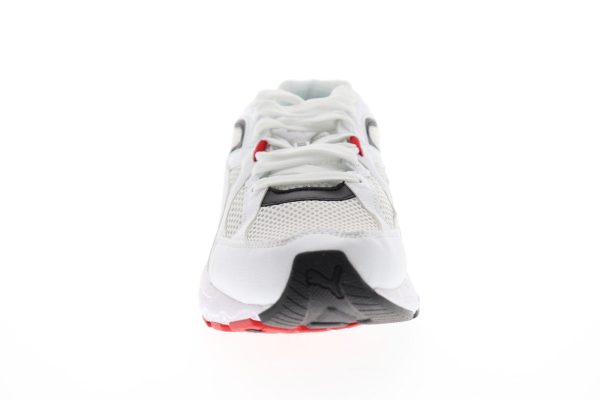 Puma Axis Plus 90S 37028709 Mens White Mesh Lifestyle Sneakers Shoes Online Hot Sale - Image 3