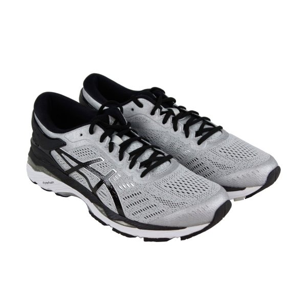 Asics Gel Kayano 24 T749N-9390 Mens Gray Canvas Low Top Athletic Running Shoes Online Sale