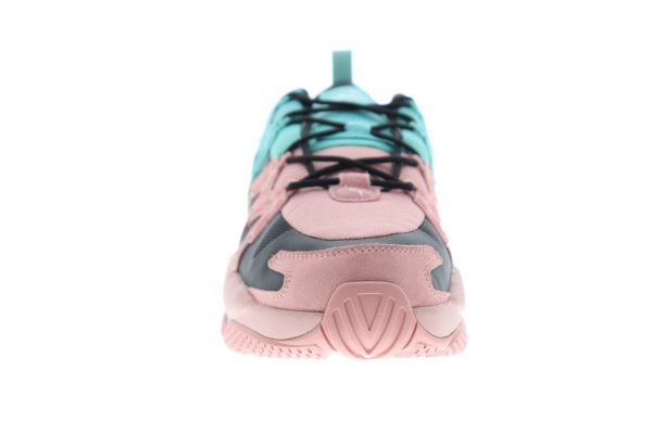 Puma LQD Cell Omega Manga Cult 37073502 Mens Pink Suede Lifestyle Sneakers Shoes Online Sale - Image 3