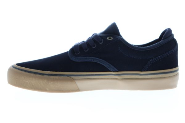 Emerica Wino G6 Mens Blue Suede Low Top Lace Up Skate Sneakers Shoes Discount - Image 5