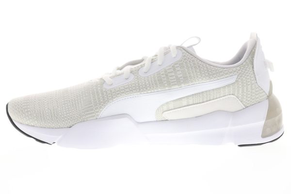 Puma Cell Phase Lights 19264001 Mens Gray Canvas Low Top Athletic Running Shoes Cheap - Image 5