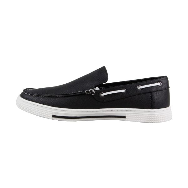 Kenneth Cole Reaction Ankir Slip On B SMS8CN004 Mens Black Casual Loafers Shoes Online - Image 2
