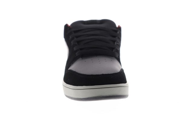 Etnies Verano Mens Black Suede Low Top Lace Up Skate Sneakers Shoes Sale - Image 3