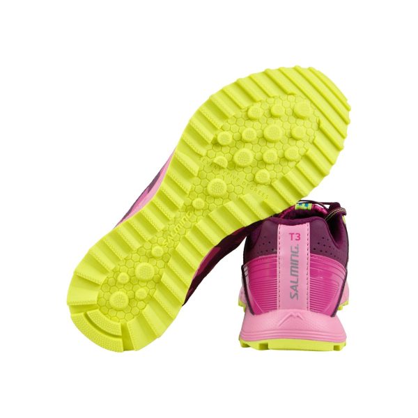 Salming Trail T3 1287035-3553 Womens Purple Low Top Athletic Running Shoes Supply - Image 3