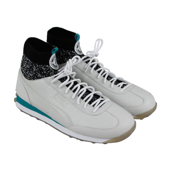 Puma Easy Rider Sock Dp 36454801 Mens White Leather Lifestyle Sneakers Shoes Online Sale