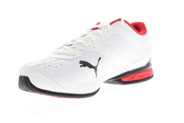 Puma Tazon 6 FM 18987402 Mens White Wide Athletic Running Shoes Hot on Sale - Image 4