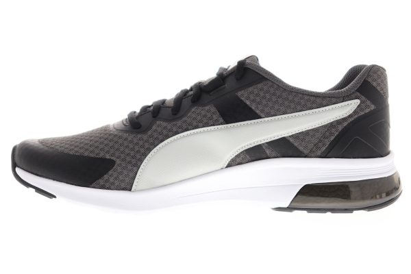 Puma Electron 36695509 Mens Gray Mesh Low Top Lace Up Lifestyle Sneakers Shoes Supply - Image 5
