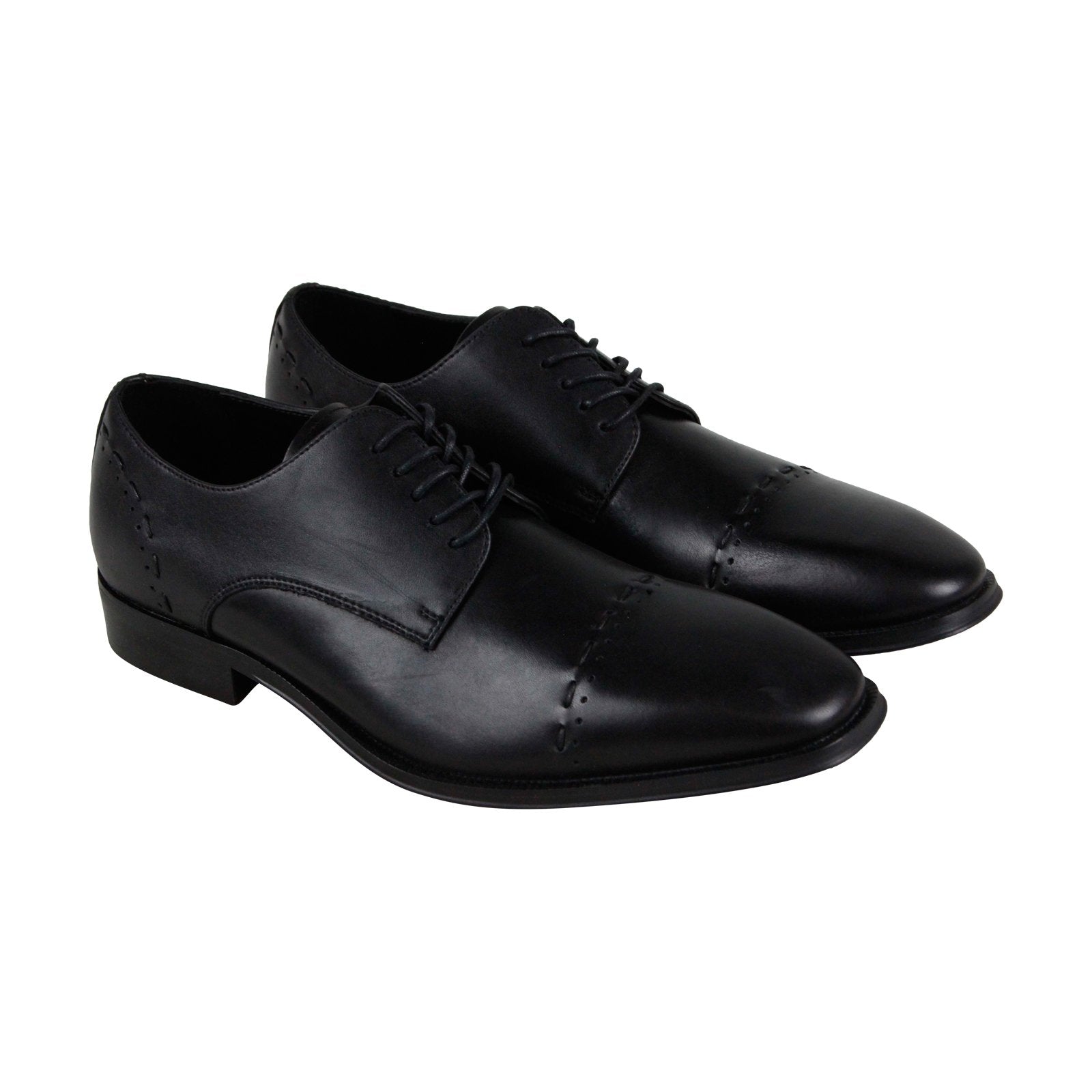 Kenneth Cole New York In The Wring KFF6LE008 Mens Black Cap Toe Oxfords Shoes Online Hot Sale