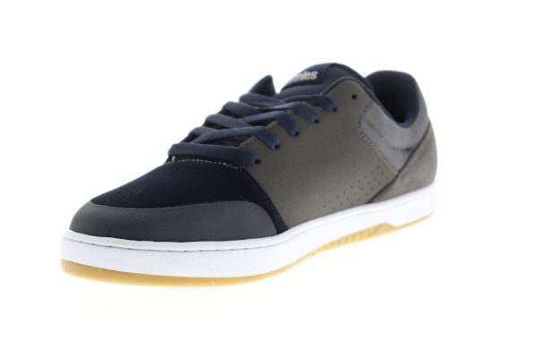 Etnies Marana Mens Blue Suede Low Top Lace Up Skate Sneakers Shoes For Cheap - Image 4