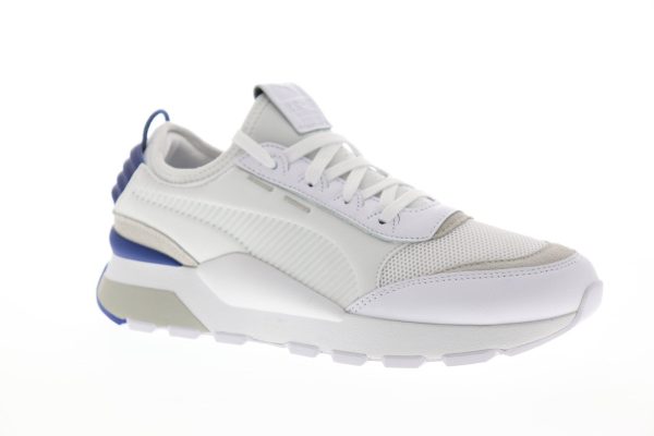 Puma RS-0 Core 36960105 Mens White Canvas Casual Lifestyle Sneakers Shoes For Cheap - Image 2