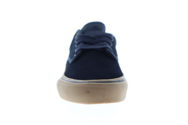 Emerica Wino G6 Mens Blue Suede Low Top Lace Up Skate Sneakers Shoes Discount - Image 3