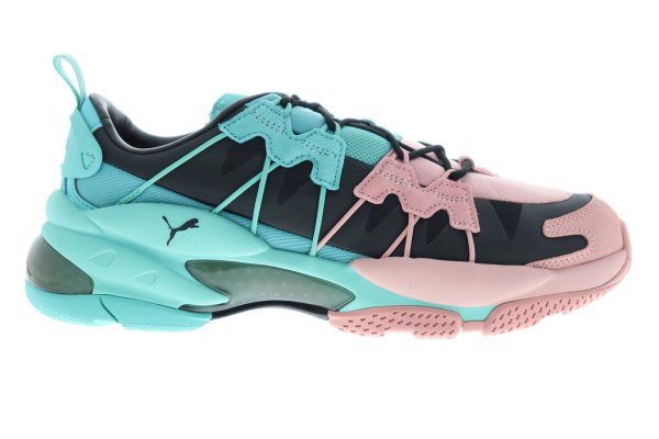 Puma LQD Cell Omega Manga Cult 37073502 Mens Pink Suede Lifestyle Sneakers Shoes Online Sale