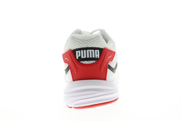 Puma Axis Plus 90S 37028709 Mens White Mesh Lifestyle Sneakers Shoes Online Hot Sale - Image 5