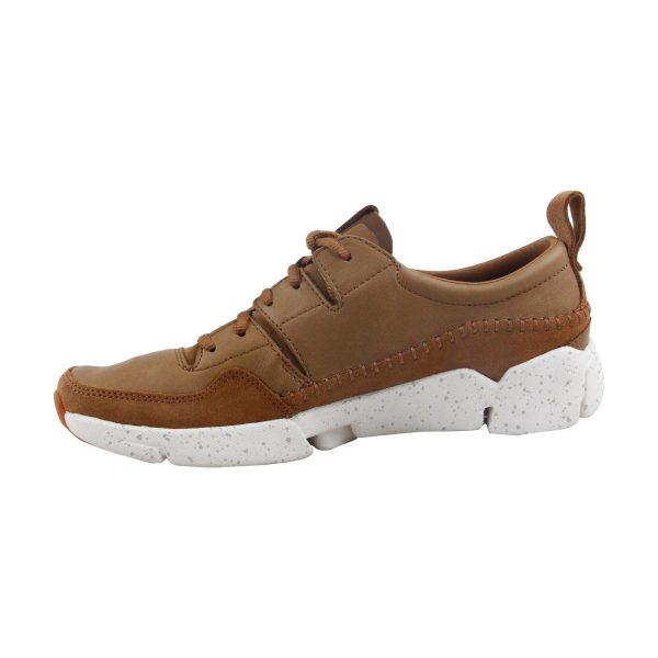 Clarks Tri Active Run 26132284 Mens Tan Brown Comfort Lifestyle Sneakers Shoes Cheap - Image 2