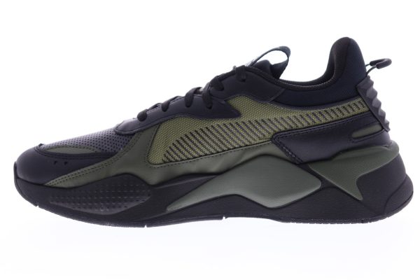 Puma RS-X Winterized 37052203 Mens Black Leather Lifestyle Sneakers Shoes Hot on Sale - Image 5
