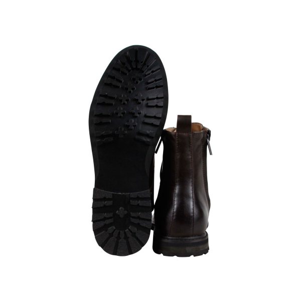Robert Wayne Thatcher RWF1296M Mens Brown High Top Lace Up Casual Dress Boots For Sale - Image 3