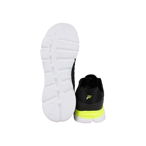 Fila Memory Multiswift 2 1RM00182-016 Mens Black Low Top Athletic Running Shoes Cheap - Image 3