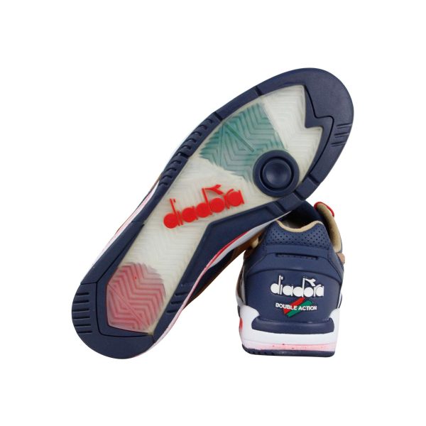 Diadora Rebound Ace 173079-60031 Mens Blue Casual Lifestyle Sneakers Shoes Hot on Sale - Image 3
