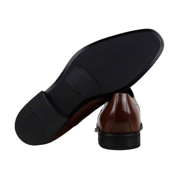 Kenneth Cole New York Design 102212 KMF7LE030 Mens Brown Cap Toe Oxfords Shoes Sale - Image 3