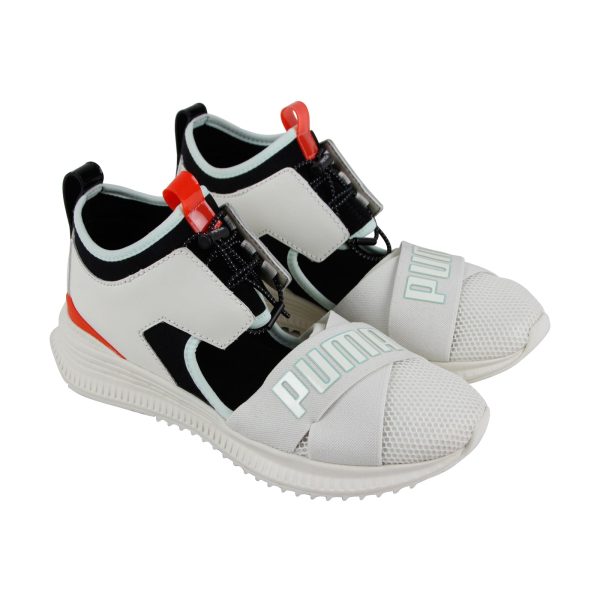 Puma Fenty Avid 36768304 Womens White Mesh Low Top Lace Up Sneakers Shoes Cheap