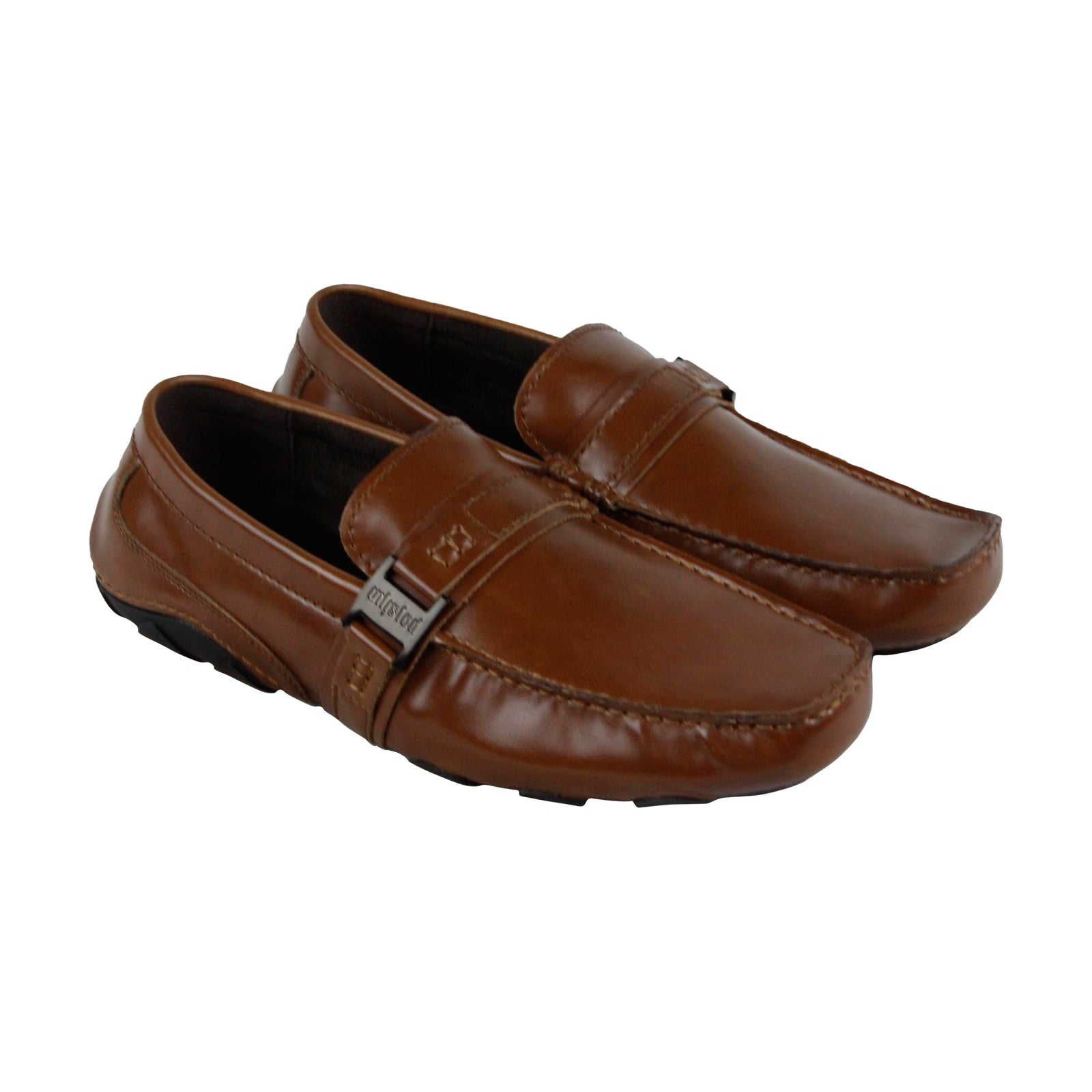 Unlisted by Kenneth Cole String Along JMH6SY008 Mens Brown Casual Loafers Shoes Discount
