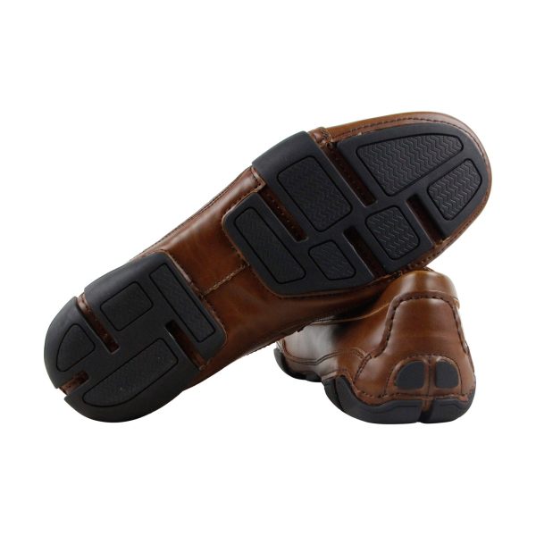 Unlisted by Kenneth Cole To Be Bold JMF7SY016 Mens Brown Casual Loafers Shoes Online Sale - Image 3