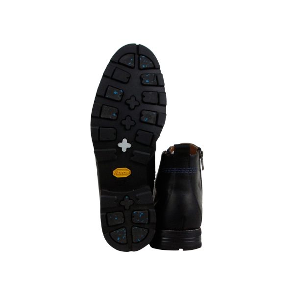 Hush Puppies Action Parkview Ice Mens Black Wide 2E Leather Casual Dress Boots Sale - Image 3