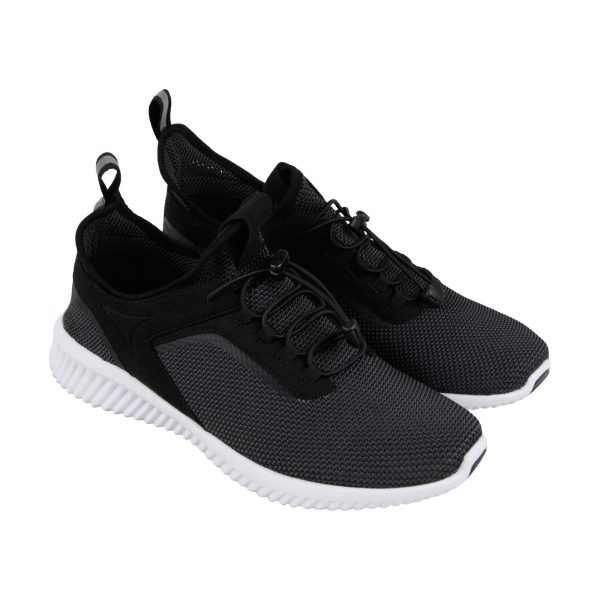 Steve Madden Gottit Mens Black Slip On Lifestyle Sneakers Shoes For Discount