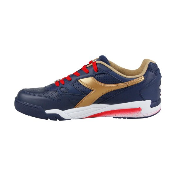 Diadora Rebound Ace 173079-60031 Mens Blue Casual Lifestyle Sneakers Shoes Hot on Sale - Image 2