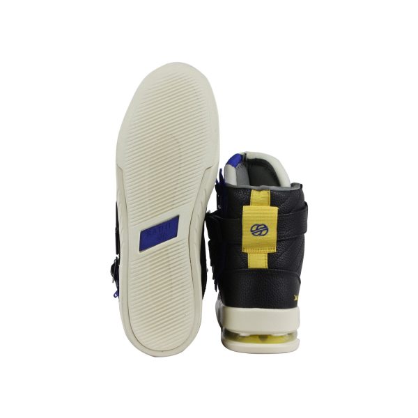 Radii Straight Jacket Plus FM1099 Mens Black Leather Lifestyle Sneakers Shoes For Discount - Image 3