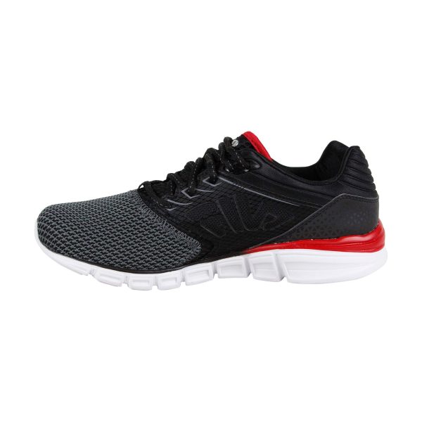 Fila Memory Multiswift 2 1RM00182-053 Mens Black Mesh Athletic Running Shoes Online Hot Sale - Image 2
