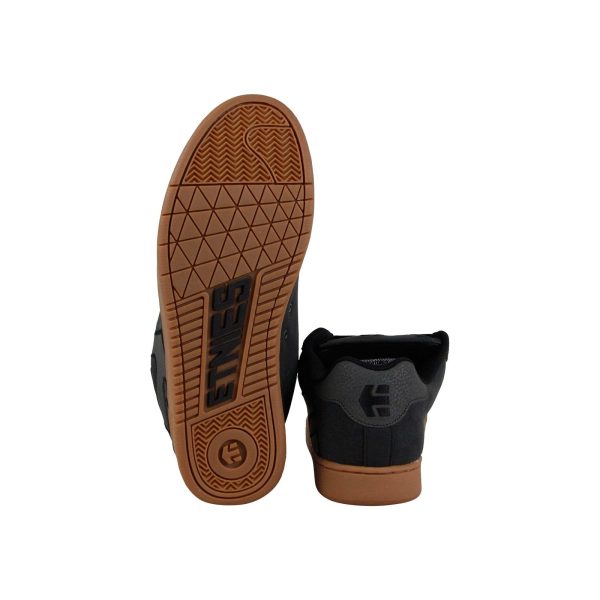 Etnies Fader Mens Black Suede Lace Up Skate Sneakers Shoes Online - Image 3