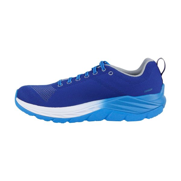 Hoka One One Mach 1019279 Mens Blue Canvas Lace Up Athletic Running Shoes Cheap - Image 2