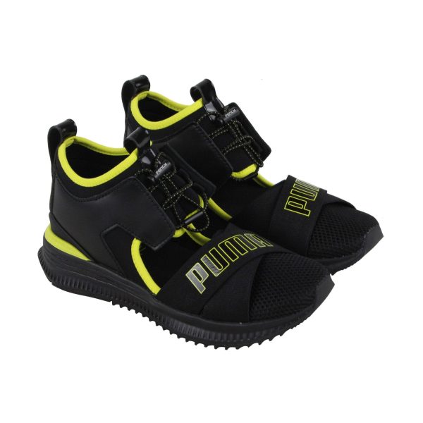 Puma Fenty By Rihanna Avid 36768301 Womens Black Mesh Low Top Sneakers Shoes Online Sale