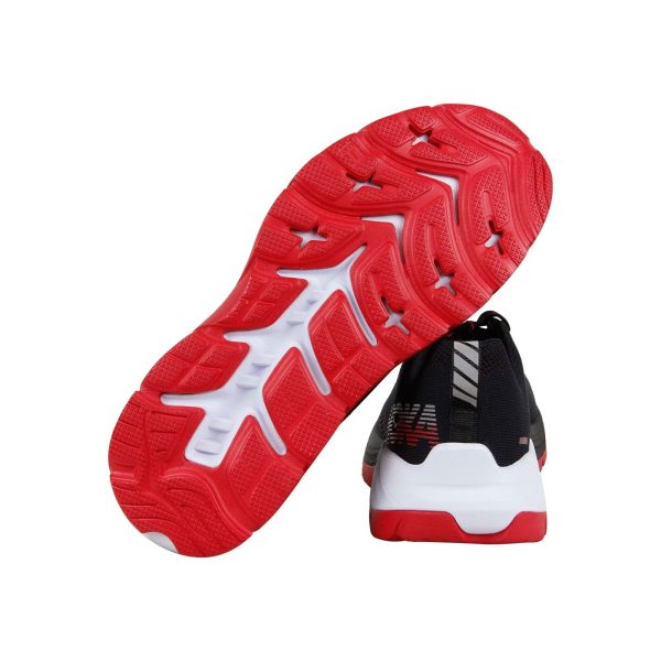 Hoka One One Mach 1019279 Mens Black Canvas Lace Up Athletic Running Shoes Online - Image 3