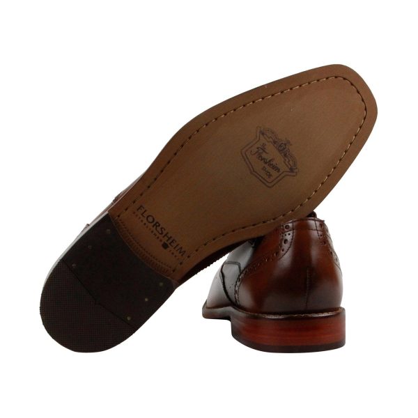 Florsheim Castellano Mcsl 14160-257-D Mens Tan Brown Casual Loafers Shoes Sale - Image 3