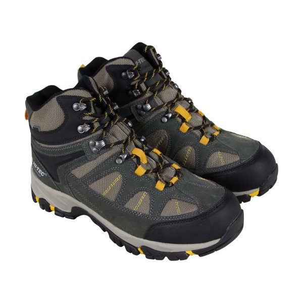 Hi-Tec Altitude Lite I Wp 52103 Mens Gray Suede Lace Up Hiking Boots For Cheap