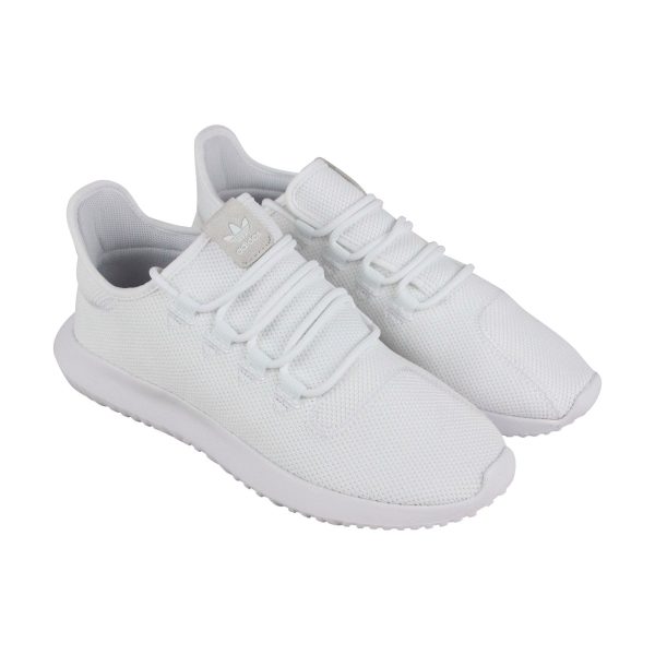 Adidas Tubular Shadow CG4563 Mens White Canvas Lace Up Lifestyle Sneakers Shoes Online