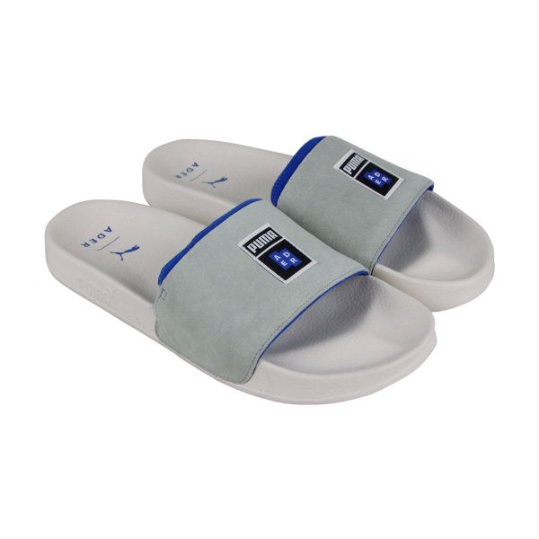 Puma Leadcat Ader Error 36744202 Mens Gray Suede Slip On Slides Sandals Shoes Sale