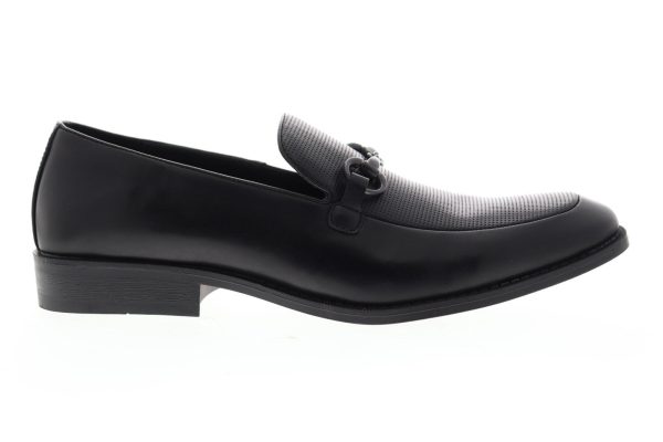 Unlisted by Kenneth Cole Half Time Play Mens Black Slip On Casual Loafers Shoes Cheap
