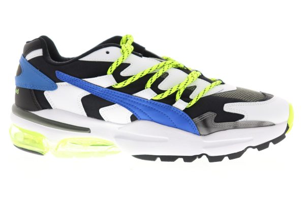 Puma Cell Alien Les Benjamins 37004101 Mens White Mesh Low Top Sneakers Shoes on Sale