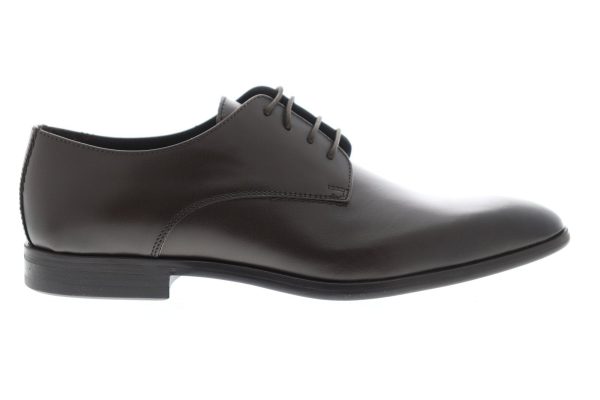 Bruno Magli Seneca BM600103 Mens Brown Made In Italy Plain Toe Oxfords Shoes Fashion