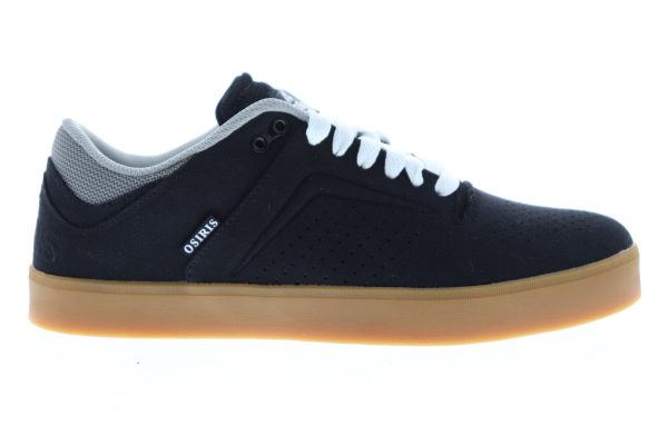Osiris Techniq VLC 1342 141 Mens Black Canvas Low Top Skate Sneakers Shoes Supply