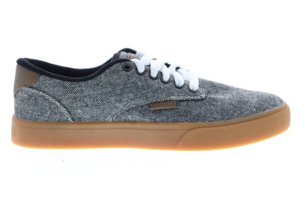 Osiris Slappy VLC 1334 2629 Mens Gray Canvas Low Top Skate Sneakers Shoes For Discount