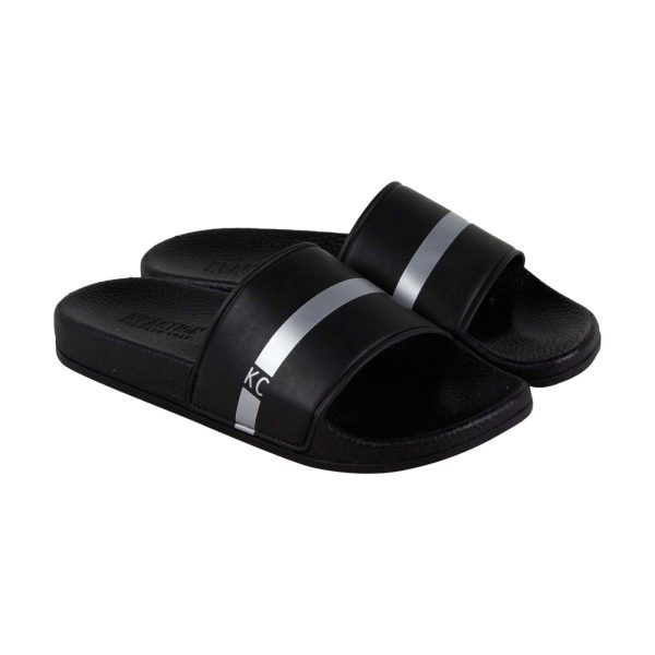 Kenneth Cole Reaction Screen Slide RMS8004SY Mens Black Slides Sandals Shoes Online now