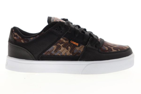 Osiris Protocol 1293 2655 Mens Black Canvas Low Top Lace Up Skate Sneakers Shoes Online Sale