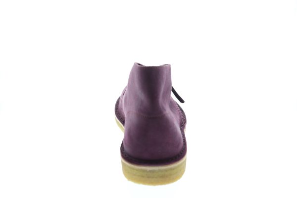 Clarks Desert Boot 26129941 Mens Purple Nubuck Leather Comfort Desert Boots Supply - Image 5