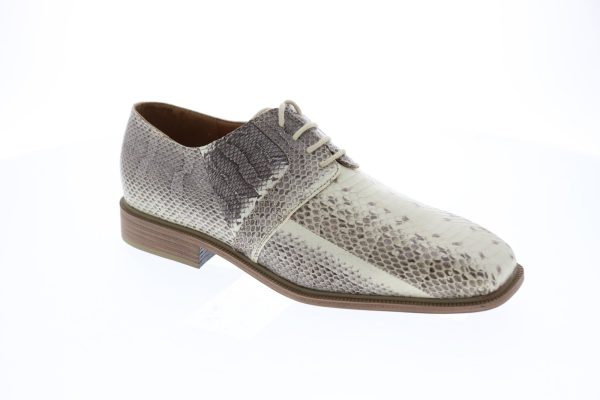Giorgio Brutini Slaton 155229-2 Mens Beige Tan Leather Plain Toe Oxfords Shoes Online Hot Sale - Image 2