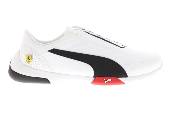 Puma Scuderia Ferrari Kart Cat III 30621906 Mens White Motorsport Sneakers Shoes For Sale